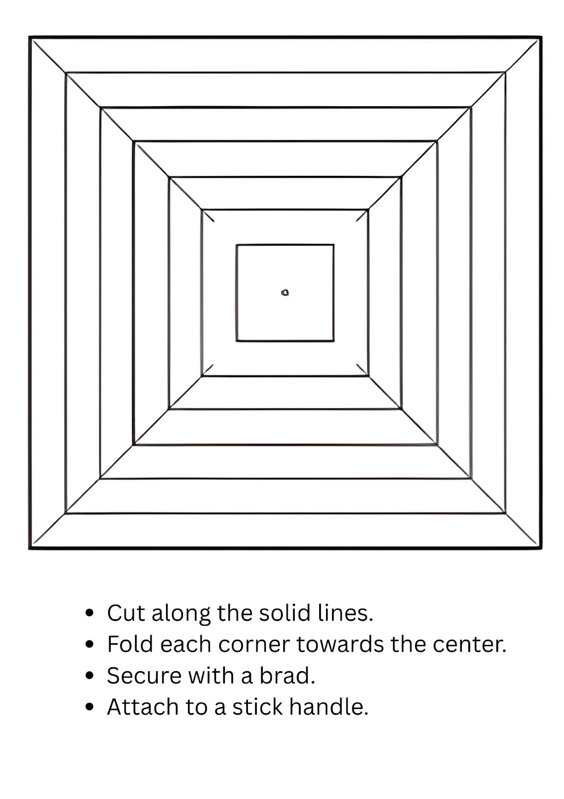 Free Printable Pinwheel Templates [PDF Included] - Printables Hub