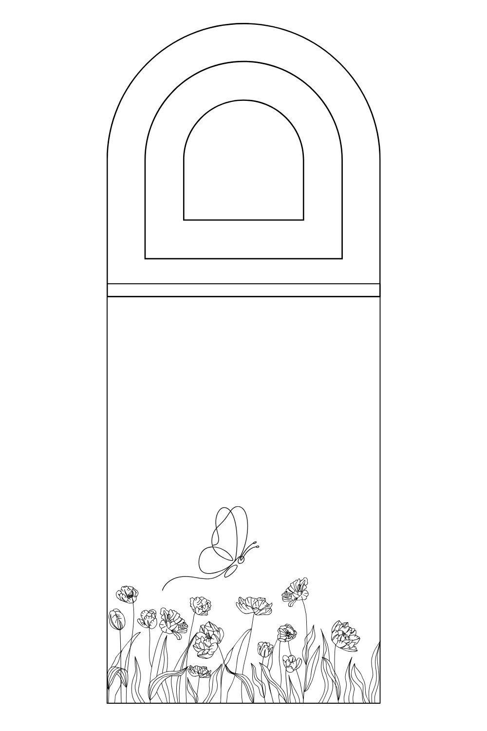Printable Blank Door Hanger Templates Printables Hub