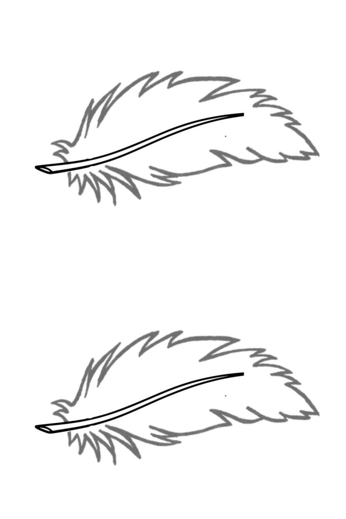 Printable Feather Templates