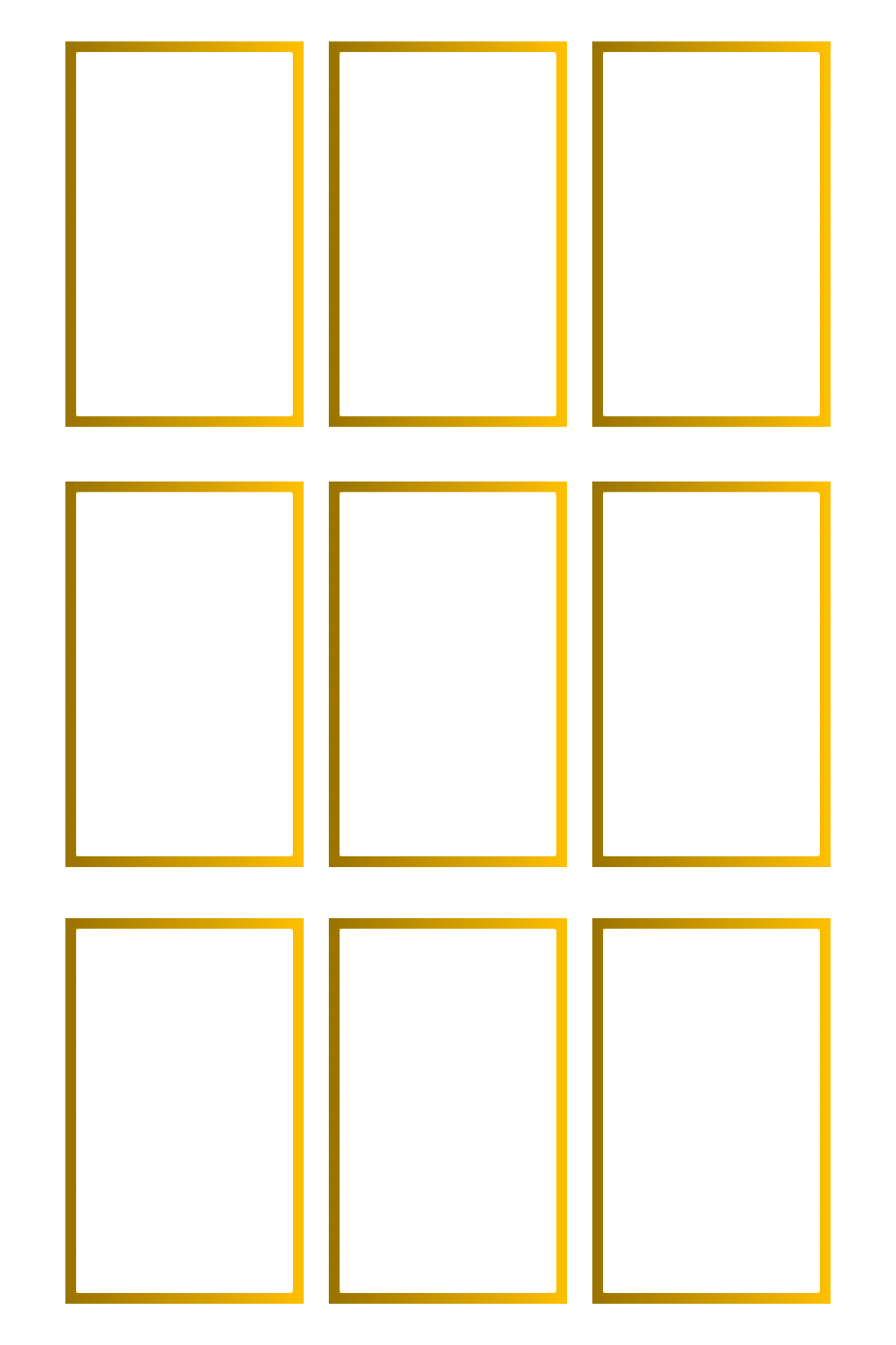 Printable Blank Playing Card Templates - Printables Hub