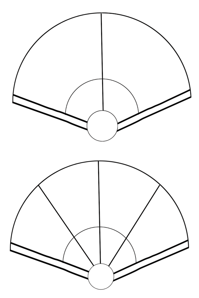 Printable Fan Template
