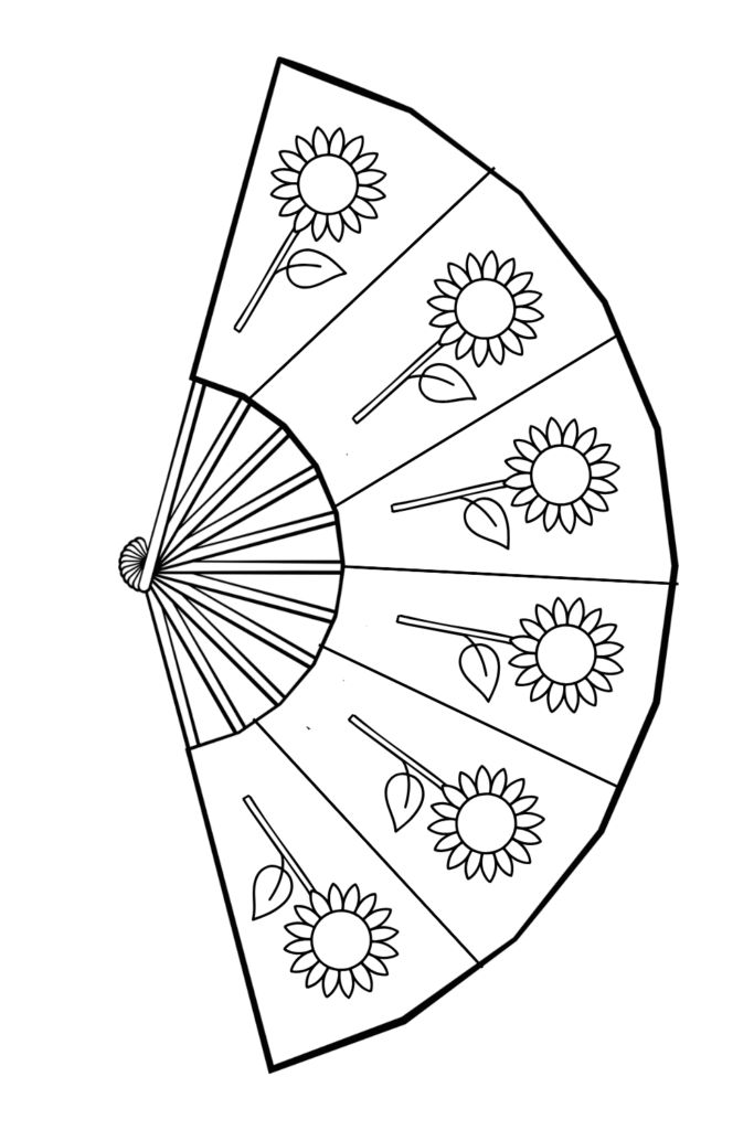 Printable Fan Template