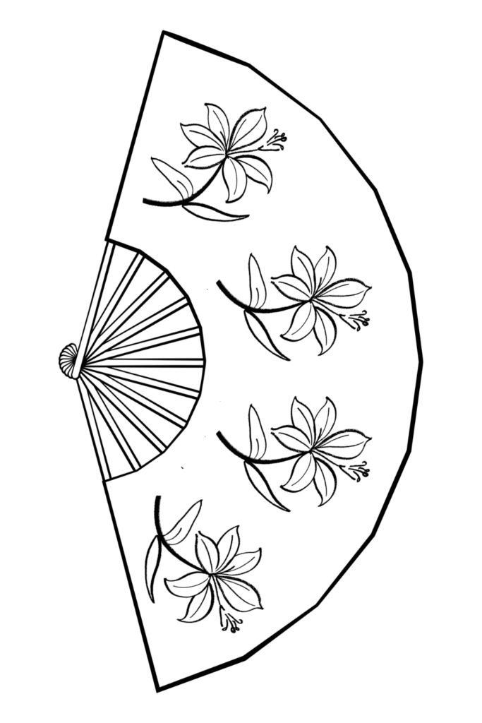 Printable Fan Template