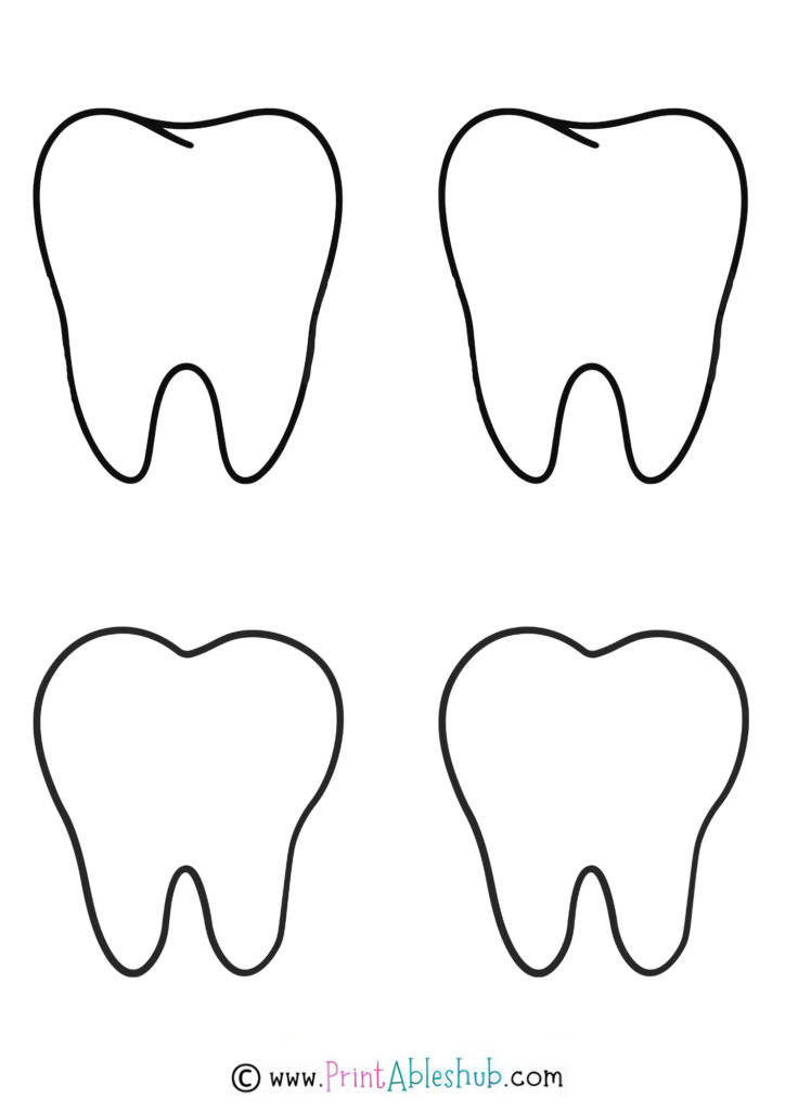 Blank Tooth Template