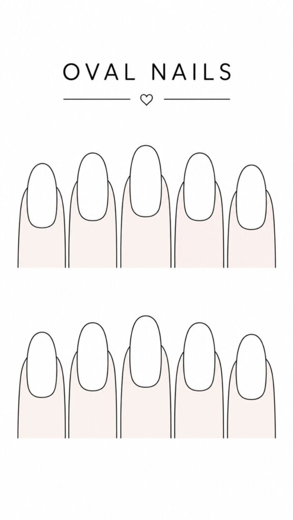 Printable Blank Nail Template