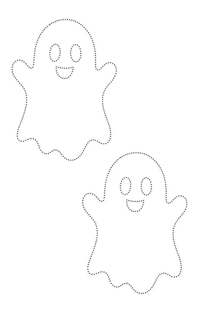 Printable Ghost Template
