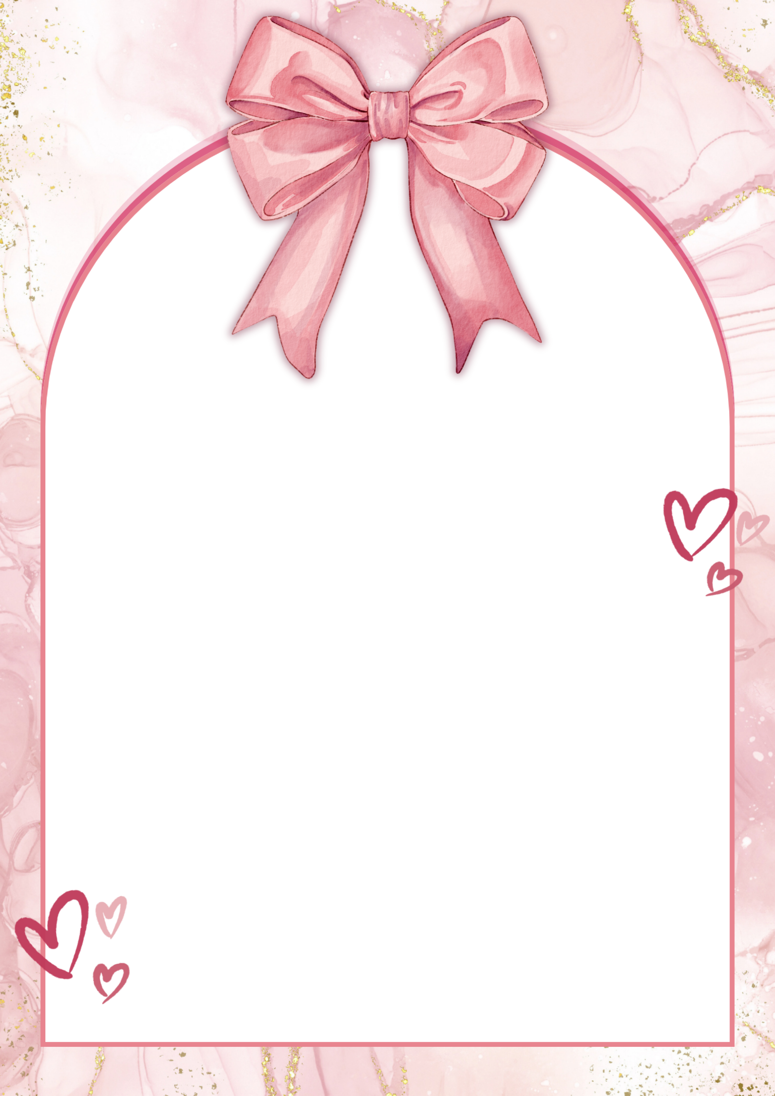 Wedding invitation template 